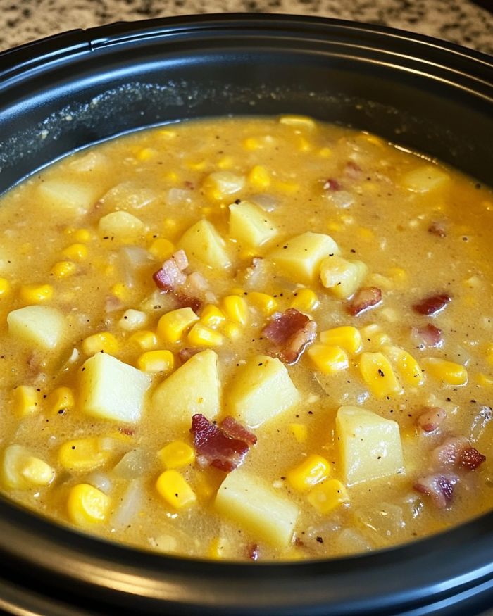 This creamy delight is known in our house as ‘Amish Snow Day Soup’—perfect for chilly evenings!