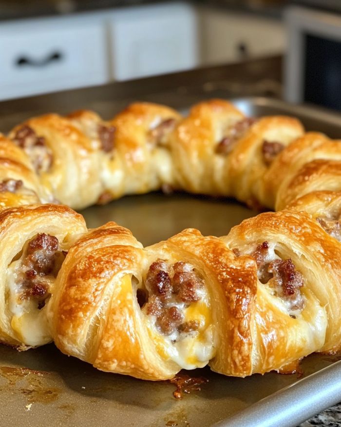 This ring of joy is the crown jewel of any holiday feast, disappearing before the first snow melts!