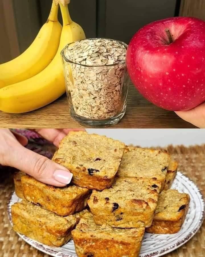 Simply take the oat flakes, mix everything together and you have a healthy diet dessert! Eat and lose weight!