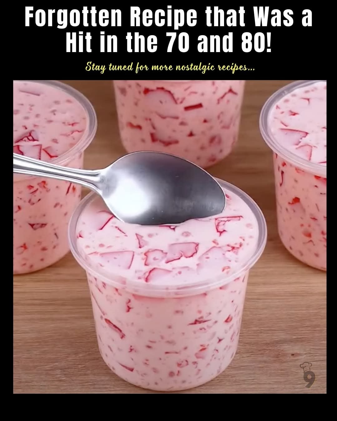 The Ultimate 80s Strawberry Jelly Tapioca Dessert