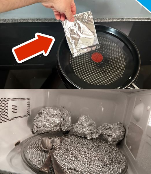 Aluminum foil balls, put them in the pantry: the result will surprise you