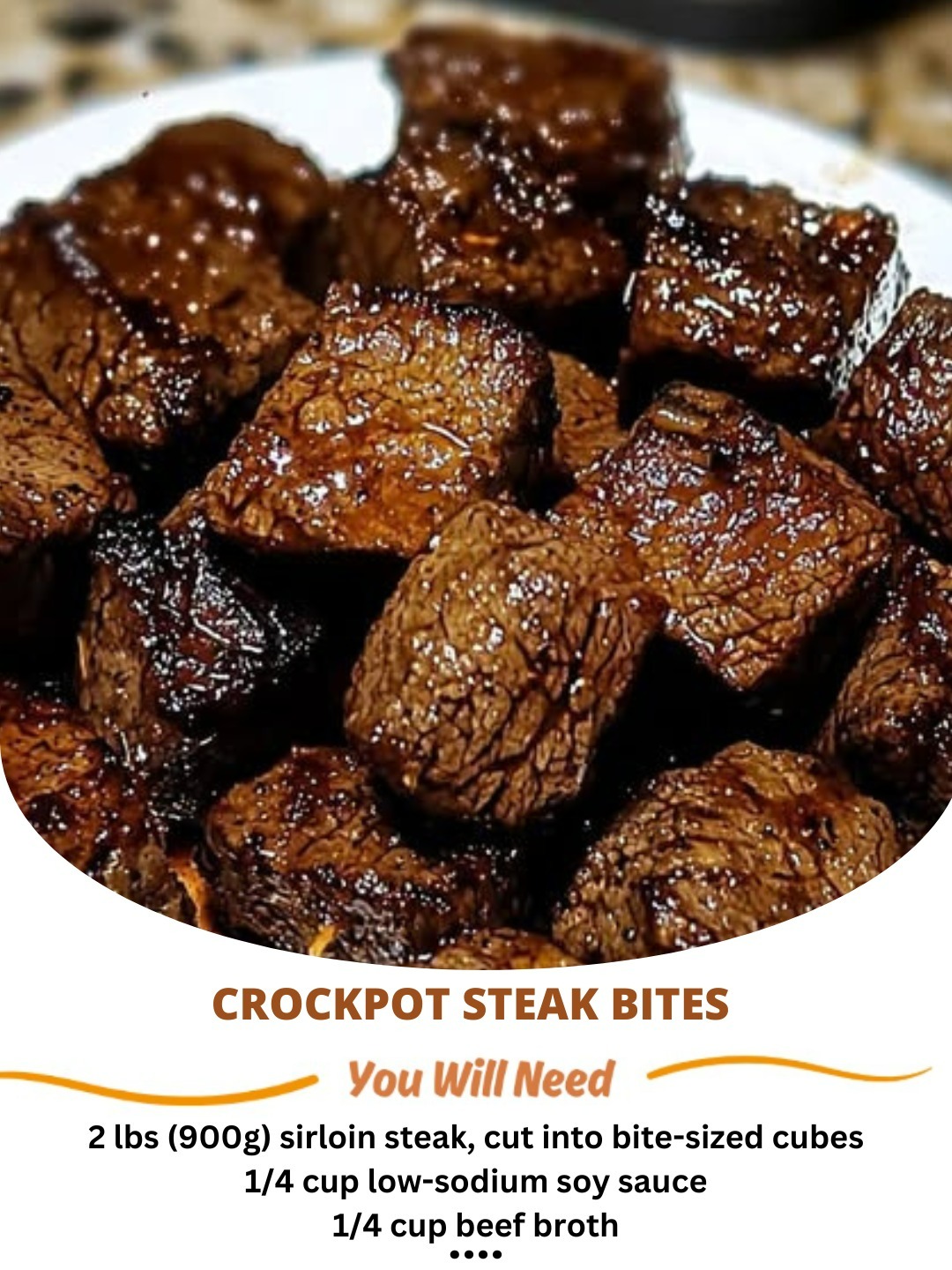 Crockpot Steak Bites – The Easiest (and Most Tender!) Steak Recipe Ever!