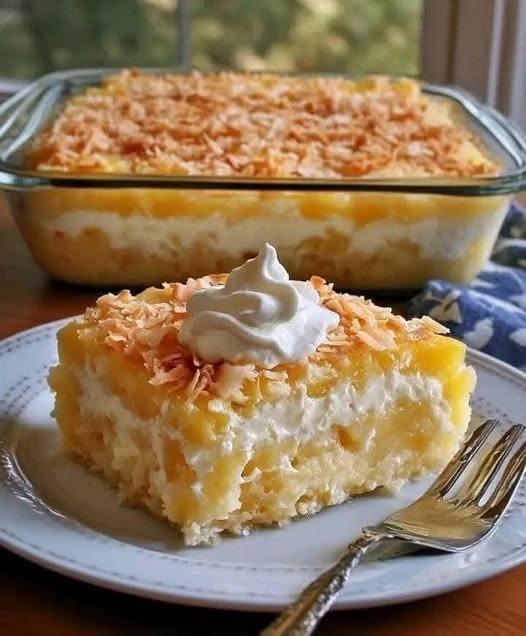 Amazing Pineapple Coconut Dream Cake!