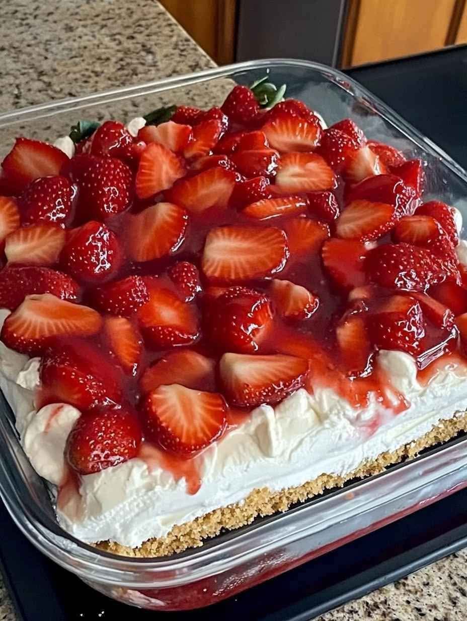 amazing Recipe for Strawberry Cream Cheese Icebox Cake
