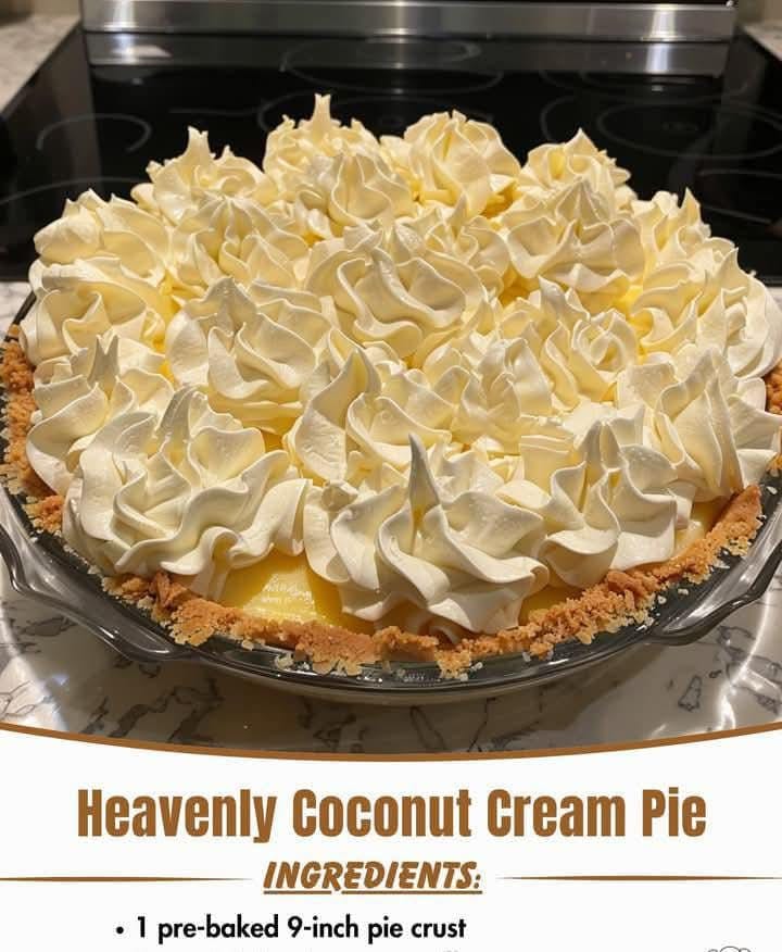 Heavenly Coconut Cream Pie