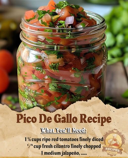 Pico De Gallo Recipe