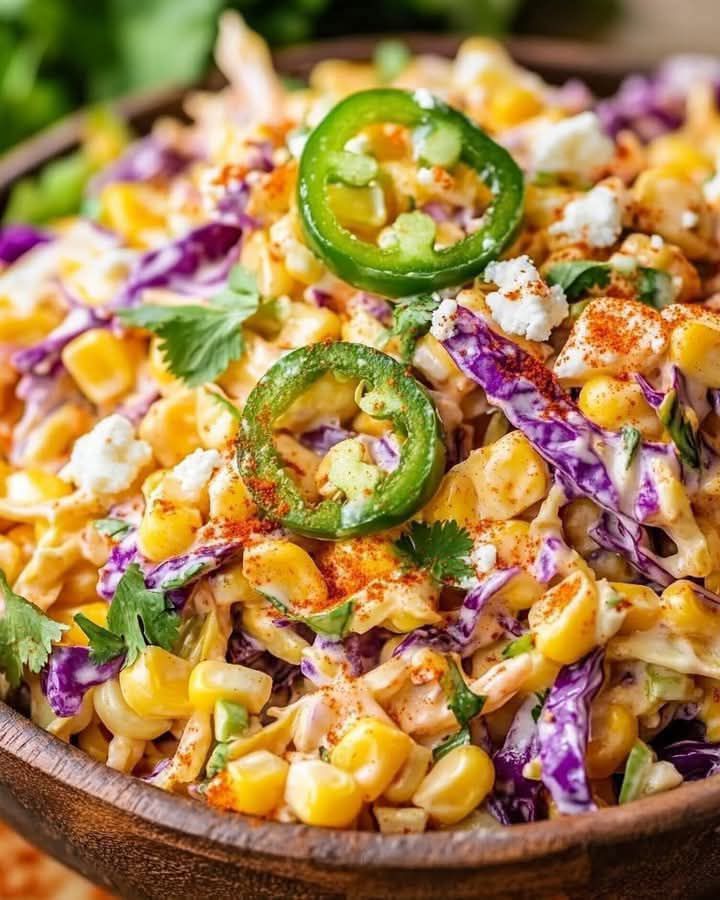Mexican Street Corn Coleslaw