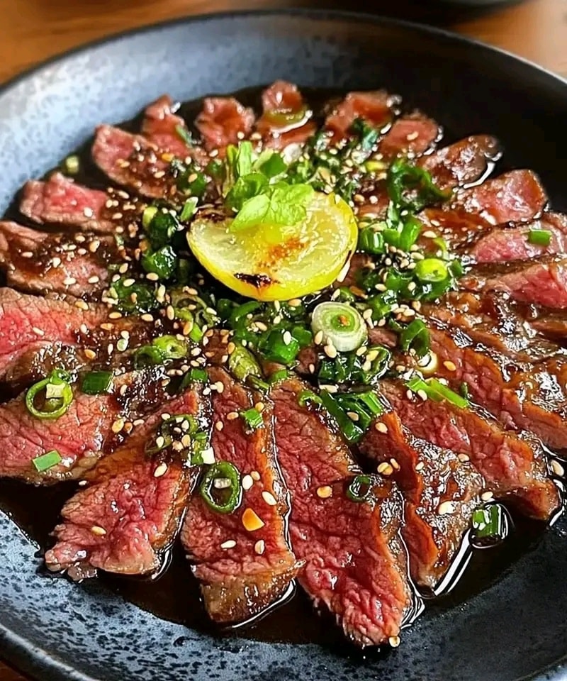 Beef Tataki – A Japanese Delight