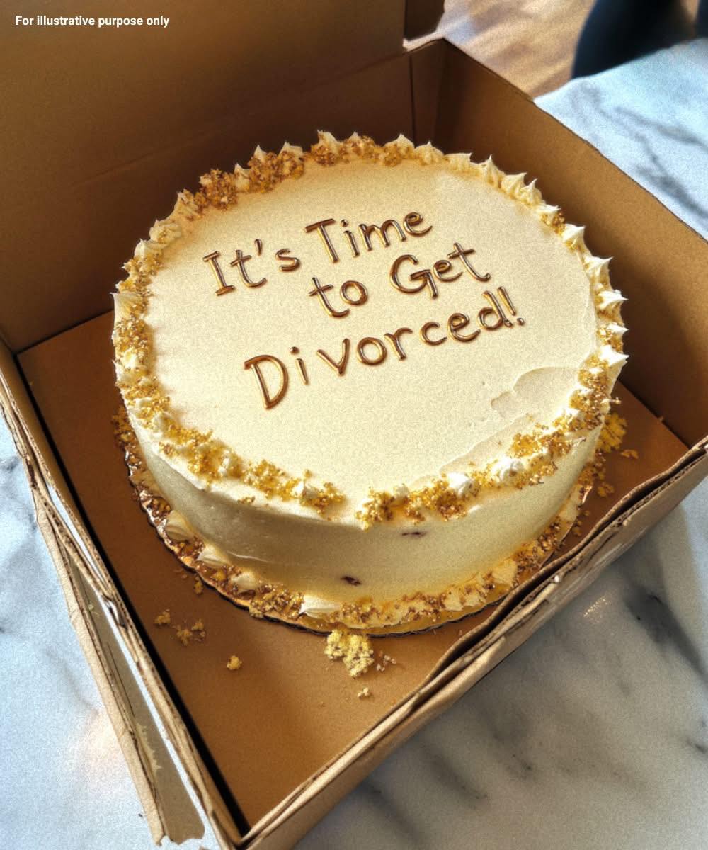 ‘It’s Time to Get Divorced!’: The Message on My Anniversary Cake Led Me to a Sh0cking Truth