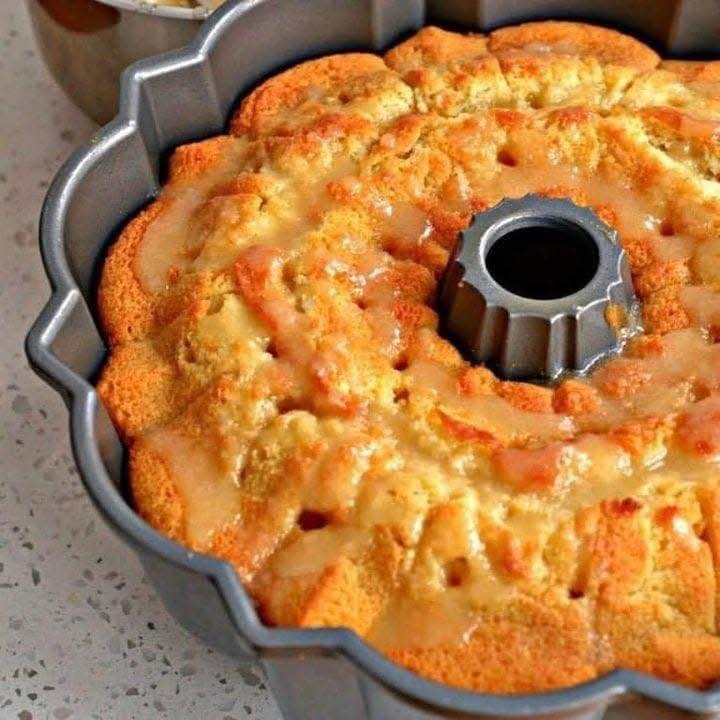 Salted Caramel Kentucky Butter Cake