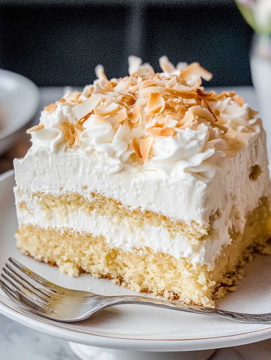 Cream of Coconut Cake