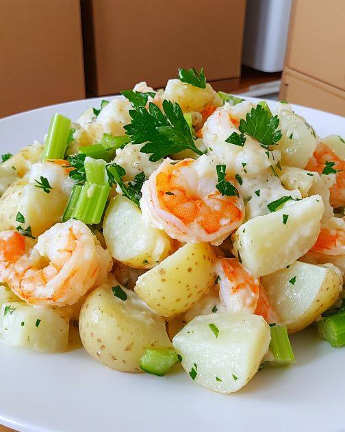 Classic Shrimp and Potato Salad