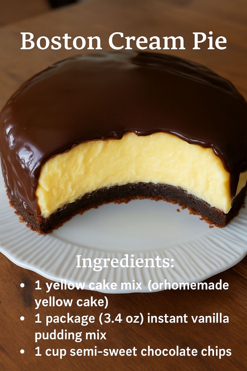 Boston Cream Pie