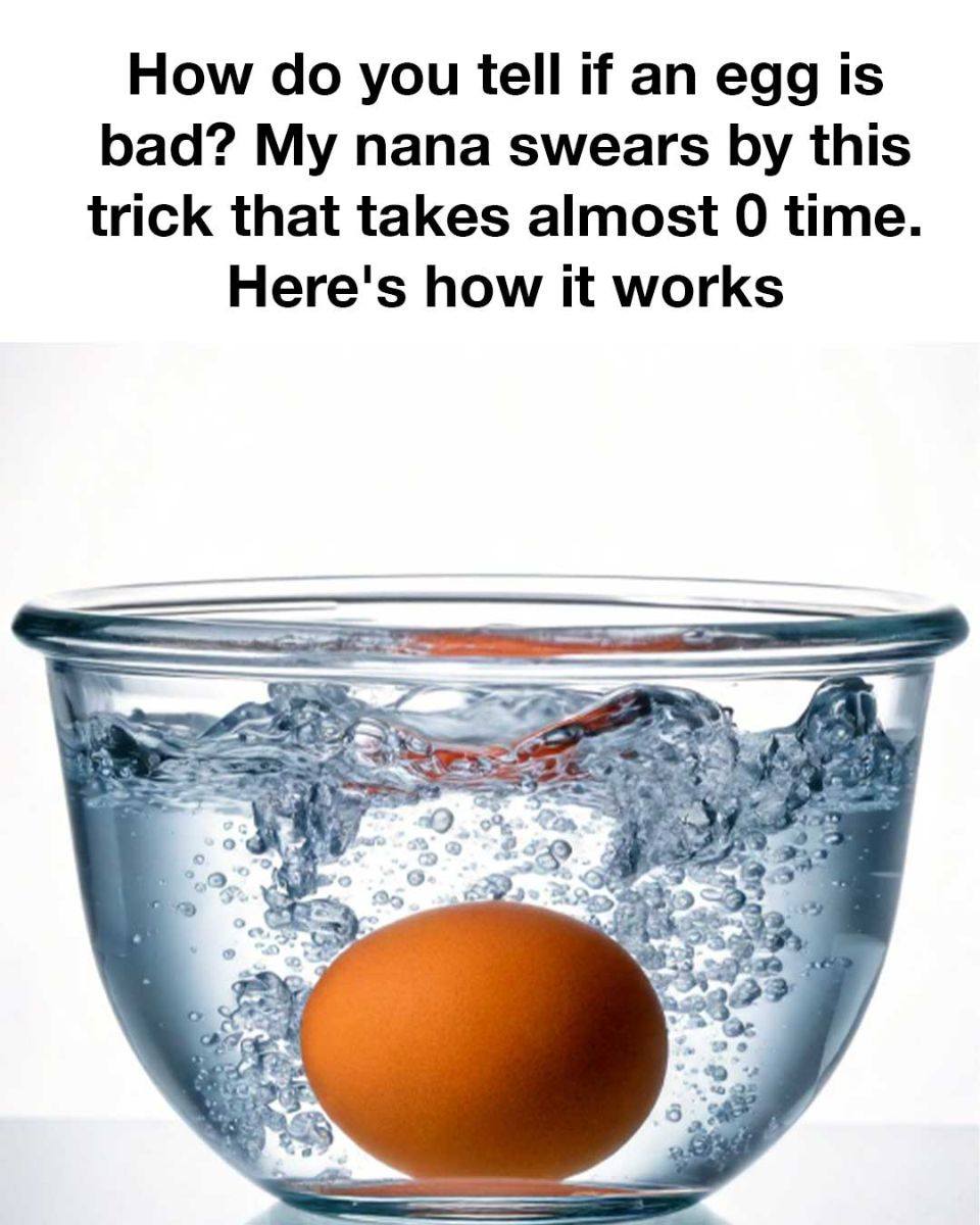 Did you know about this egg test?