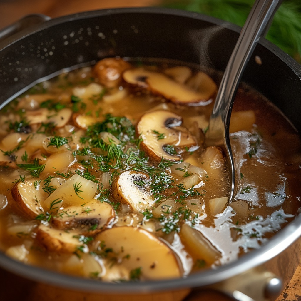 Hungarian Mushroom Soup