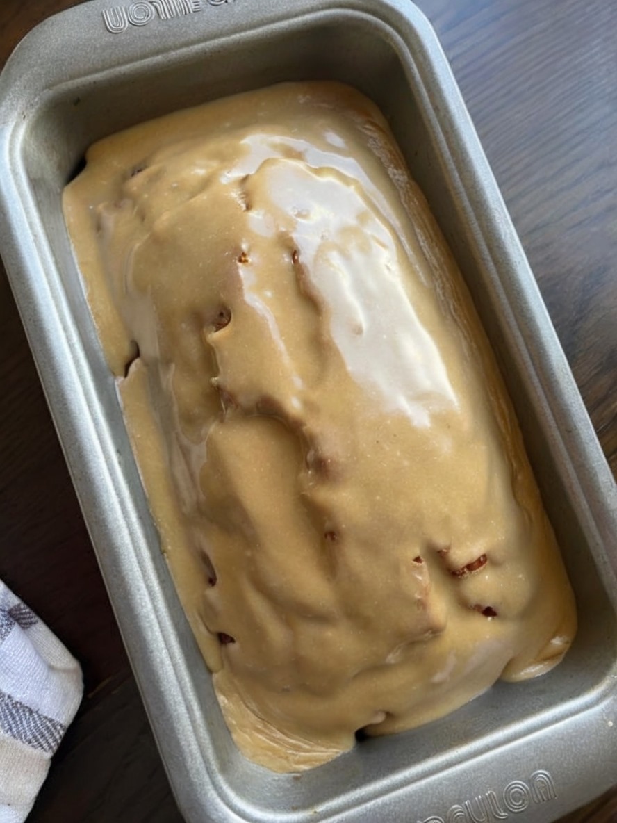 Salted Caramel Banana Bread