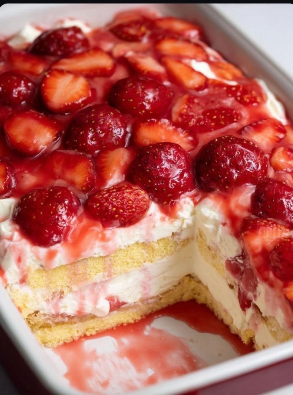 Strawberry Delight Dessert