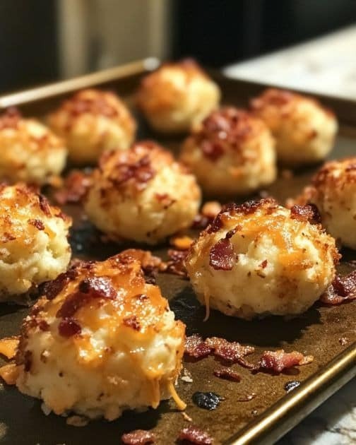 Cheesy Garlic Butter Meatballs