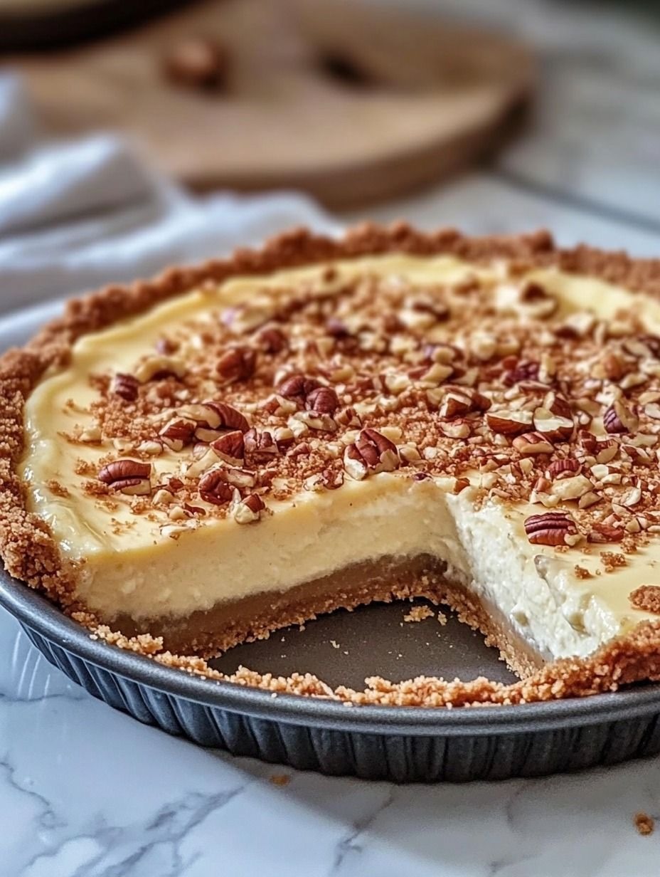 Pecan Cheesecake Pie