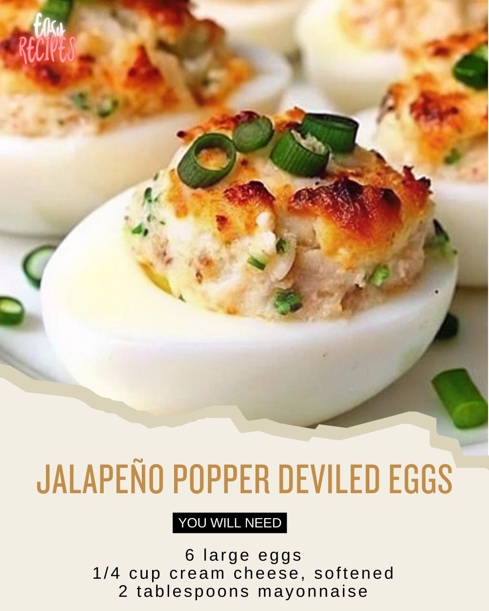 Jalapeño Popper Deviled Eggs