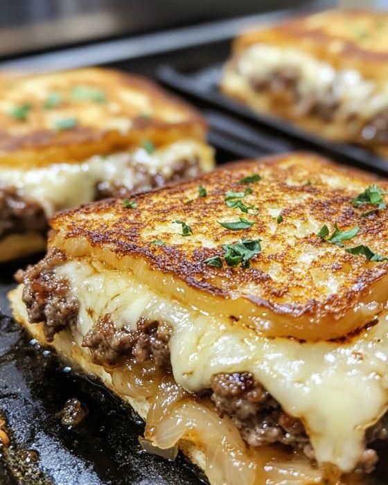 Patty Melts with Secret Sauce