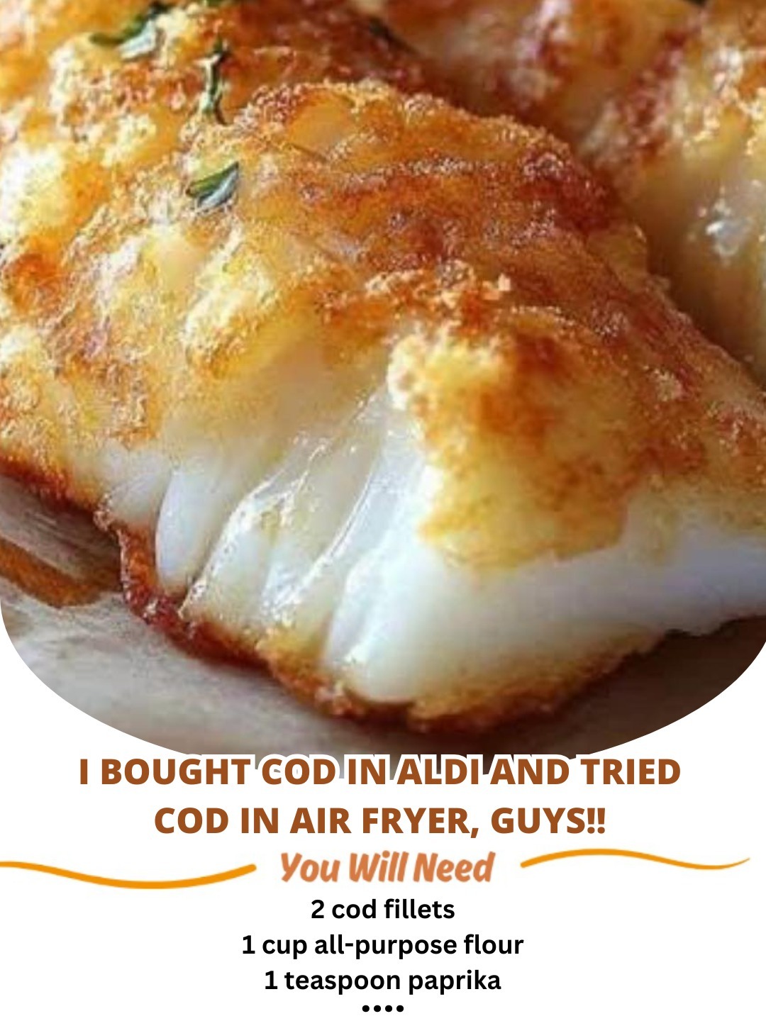I bought Cod in ALDI and Tried Cod in Air Fryer, Guys!! I think I finally got this recipe down to perfection!