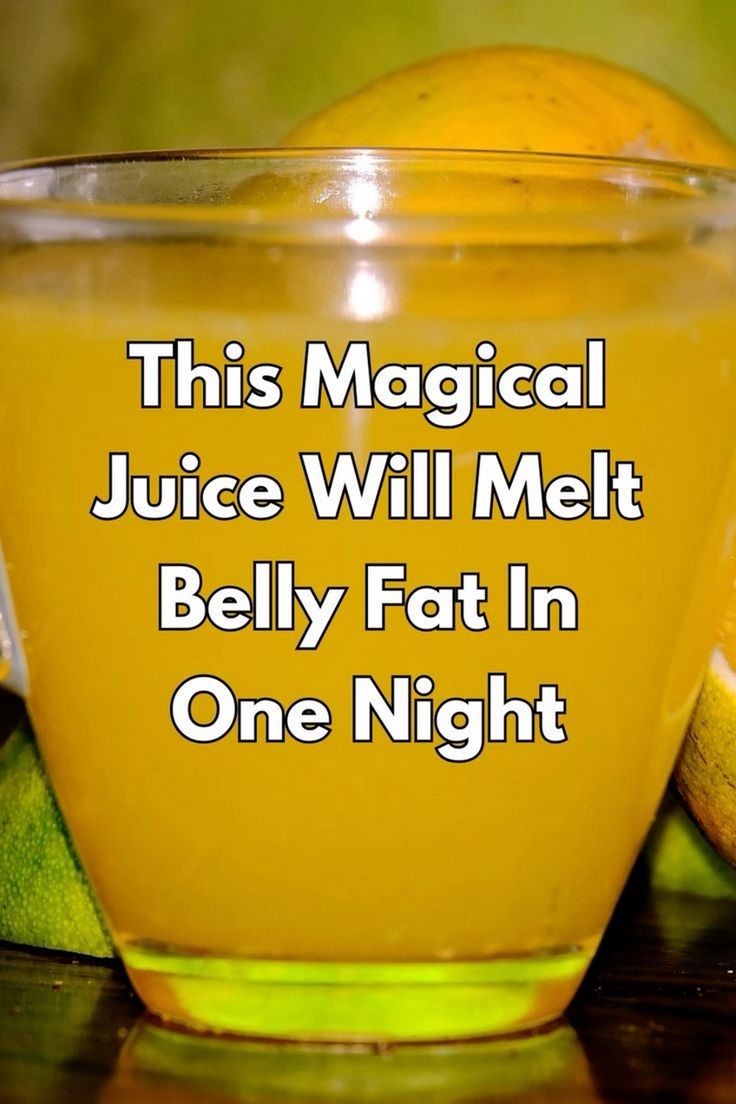 Melt Stubborn Belly Fat with This Simple Drink