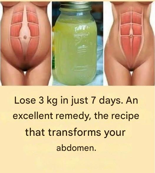 Reduce belly inflammation, eliminate fat and cleanse the colon with this natural smoothie